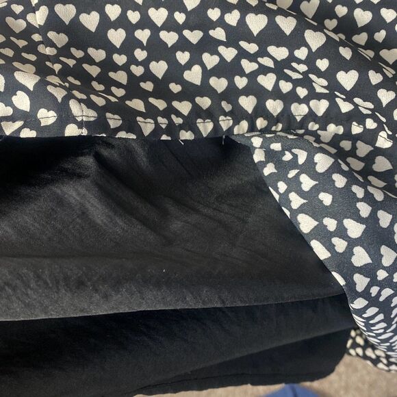 J. Crew Mercantile Heart Print Tulip Hem Dress Size 6   D - Picture 9 of 11